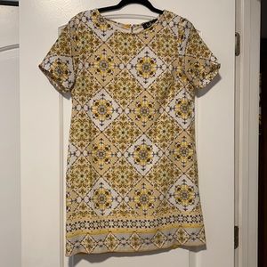 Lulus Yellow Floral Dress